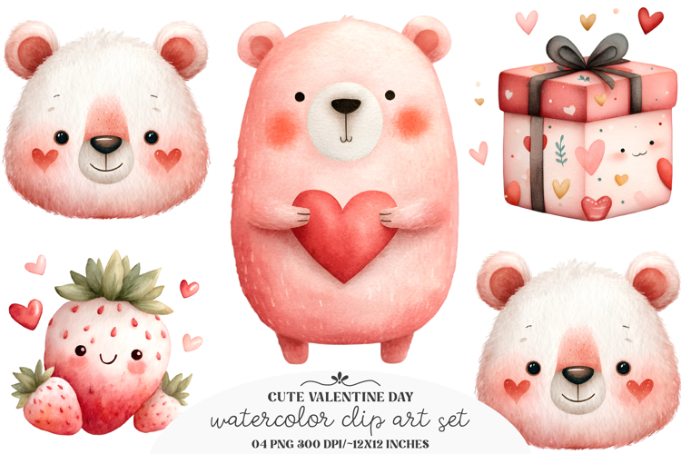 Cute Valentine Clipart - Cute Valentine PNG