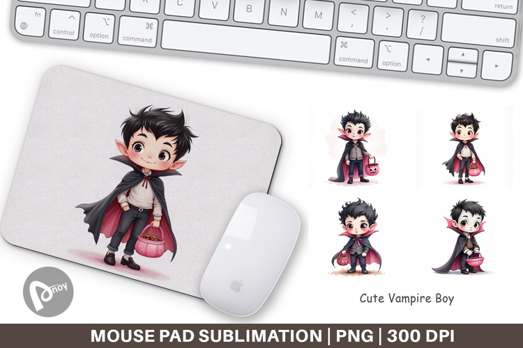 Cute Vampire Clipart Image 13