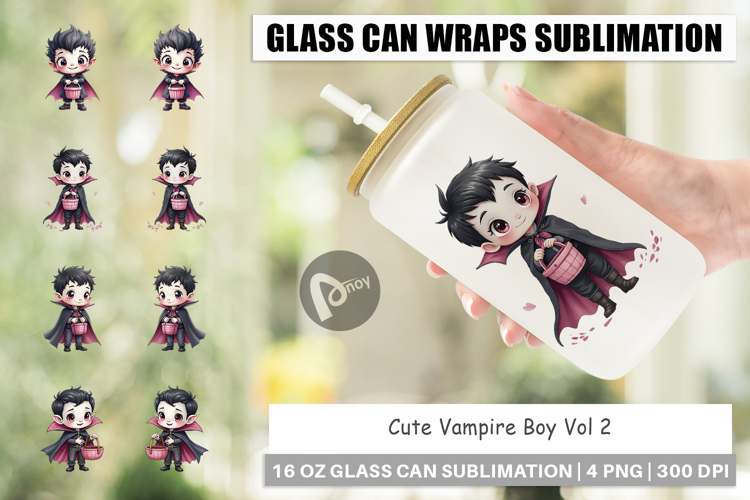 Cute Vampire Clipart Image 16