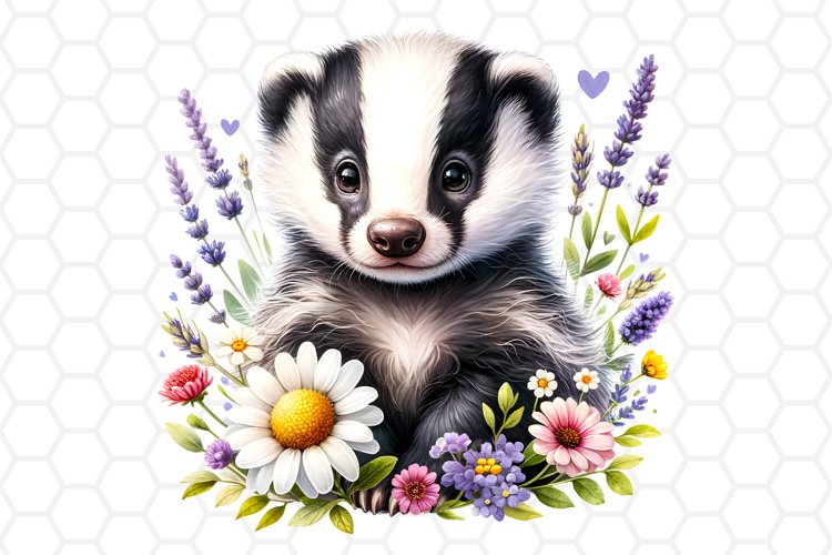 Badger Clipart Image 19
