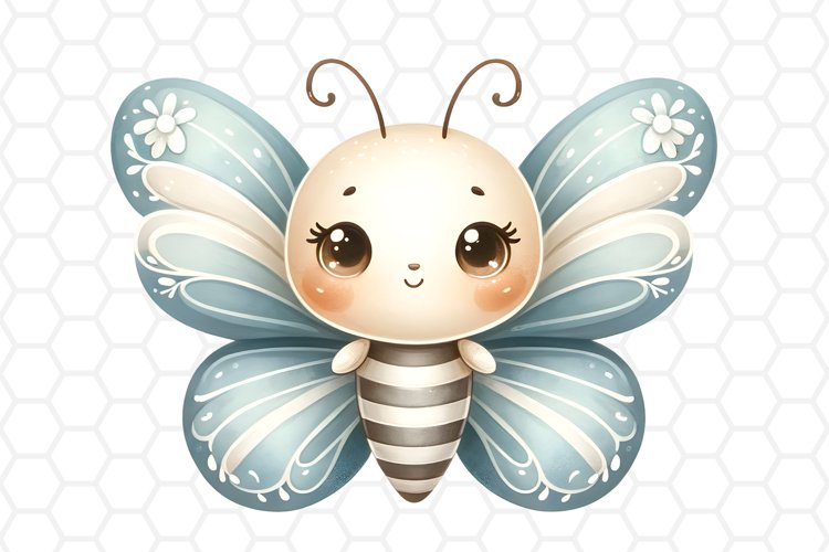 Cute Butterfly Clipart Image 7