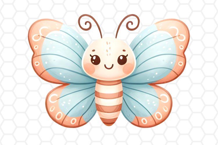 Cute Butterfly Clipart Image 15