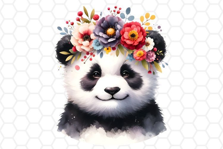 Cute Panda Clipart Image 8