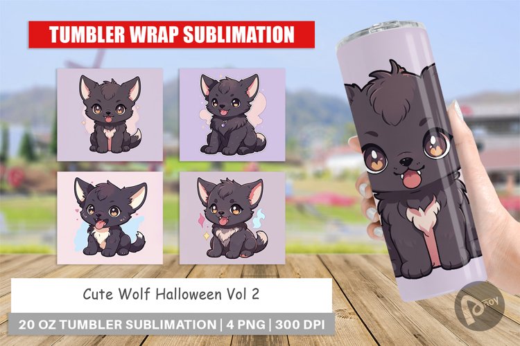 Halloween Tumbler Wrap Image 7