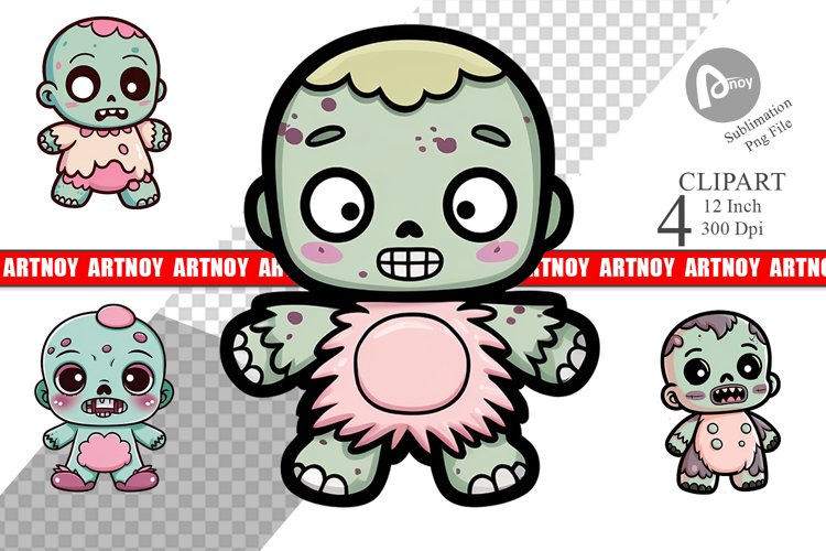 Zombie Clipart Image 7