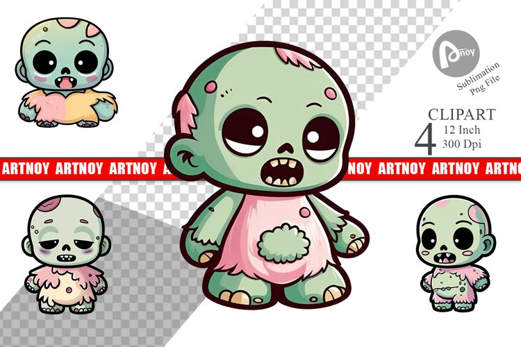 Zombie Clipart Image 6