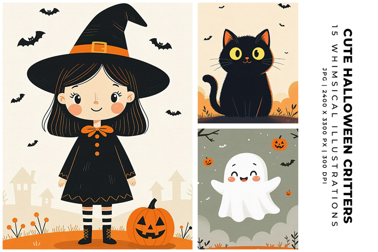 Cute Halloween Critters