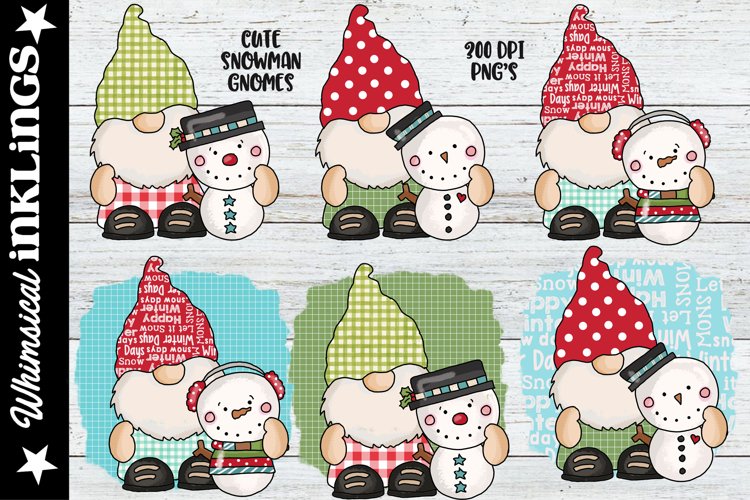 Cute Snowman Clipart Image 23