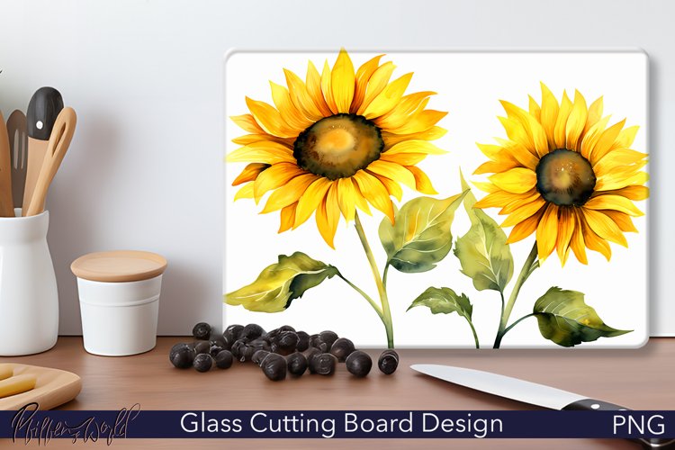 Watercolor Sunflower Clipart Image 7