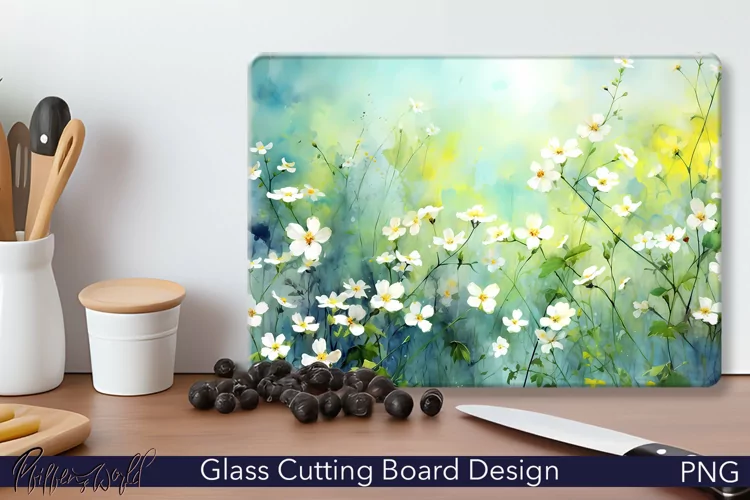 Glass Cutting Board Design | Jasmine meadow