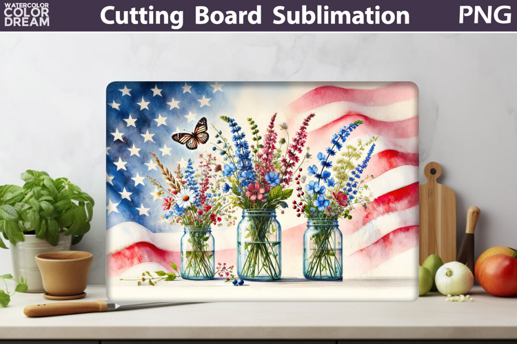 American Flag Clipart Image 10