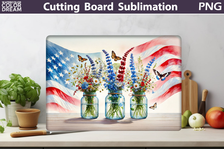 American Flag Clipart Image 9