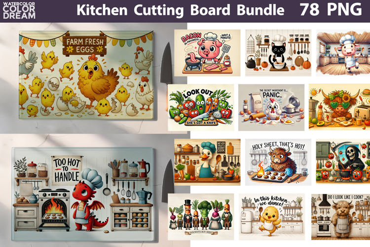 Funny Kitchen Cutting Board | Crime Scene Cutting Board