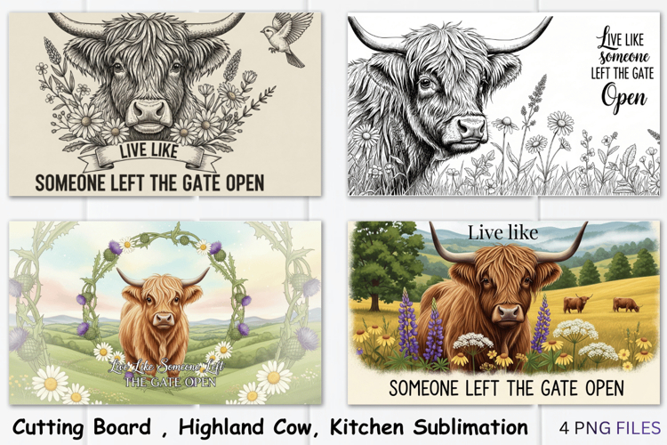 Highland Cow Svg Image 2
