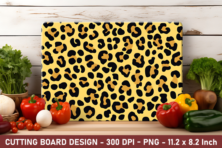 Leopard Print Cutting Board | Cutting Board Png