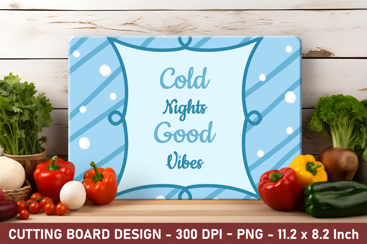 Winter Quote Cutting Board | Cutting Board Png