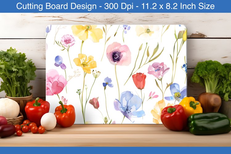 Watercolor Flowers Image 9