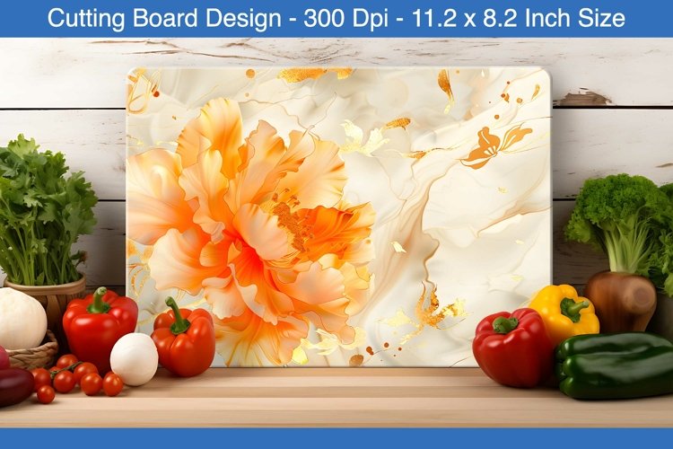 Flower Cutting Board | Cutting Board PNG