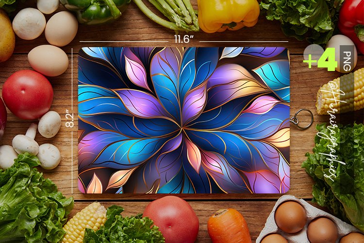 Kaleidoscopic Cutting Board Design - 04 Variations