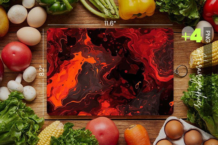 Lava Cutting Board Design - 04 Variations