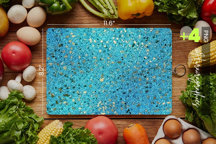 Plain Glitter Cutting Board Design - 04 Variations example image 1