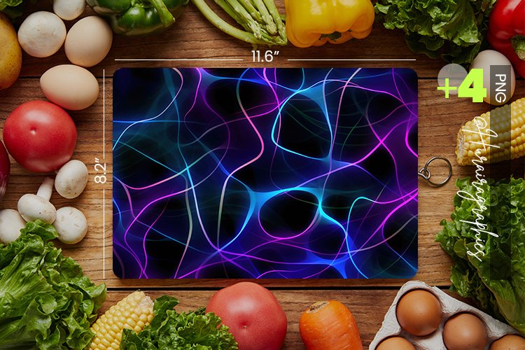 Neon Cutting Board Design - 04 Variations