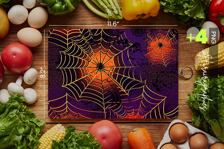 Scary October Cutting Board Design - 04 Variations