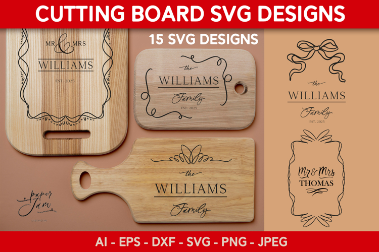 Cutting Board SVGs Image 4