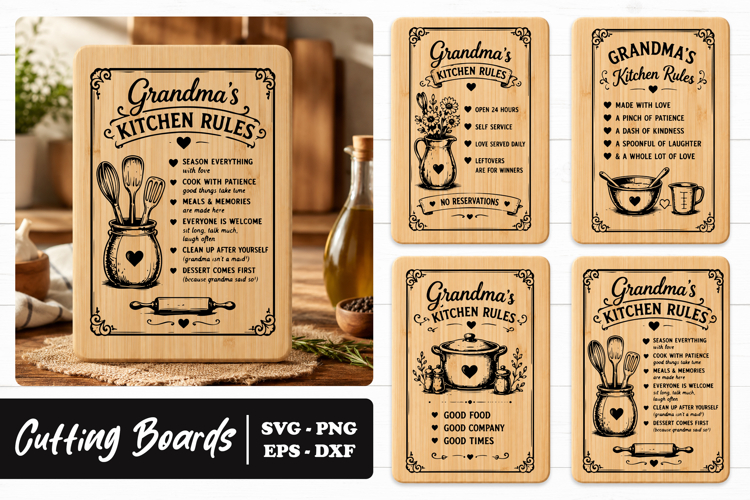Kitchen Cutting Board Svg Image 11