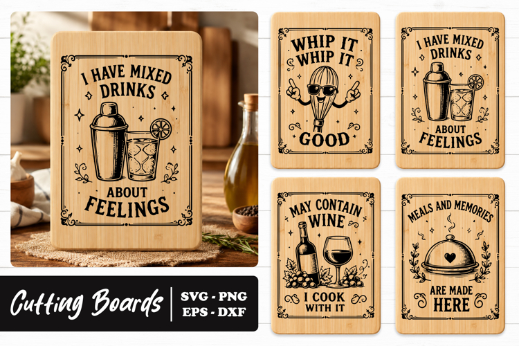 Kitchen Cutting Board Svg Image 7