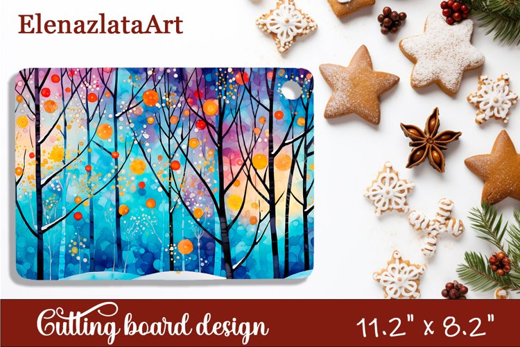 Cutting Board Sublimation | Kitchen Chopping Board Designs example image 1