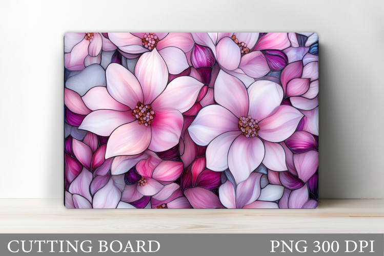 Flowers Cutting Board. Floral Cutting Board Sublimation