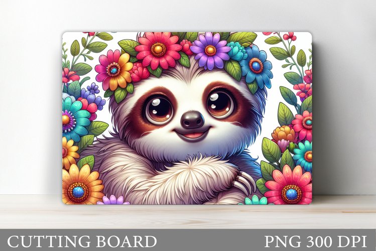 Cute Sloth Clipart Image 16