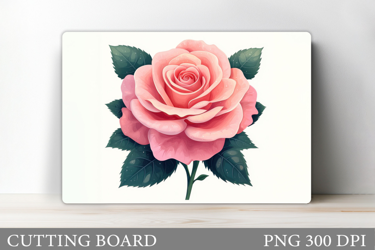 Roses Cutting Board Design. Roses Sublimation