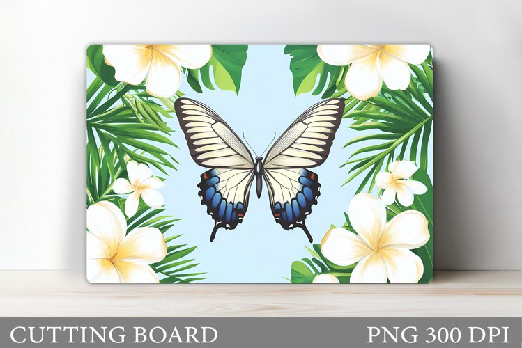 Butterfly Cutting Board Design. Butterfly Sublimation example image 1