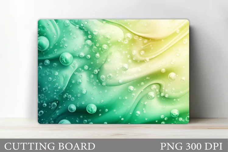 Abstraction Cutting Board. Texture Cutting Board Design