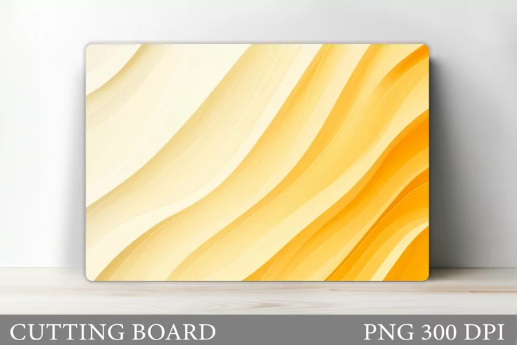 Abstraction Cutting Board. Watercolor Cutting Board Design