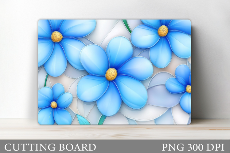 Flowers Cutting Board. Floral Cutting Board Sublimation