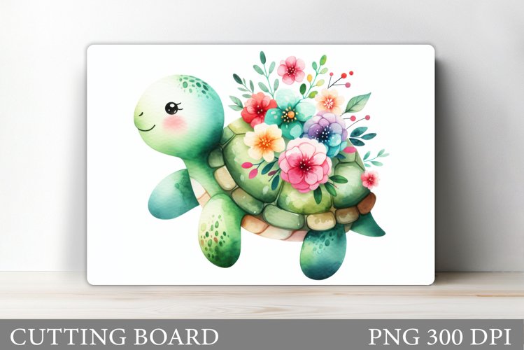 Cute Turtle Clipart Image 13