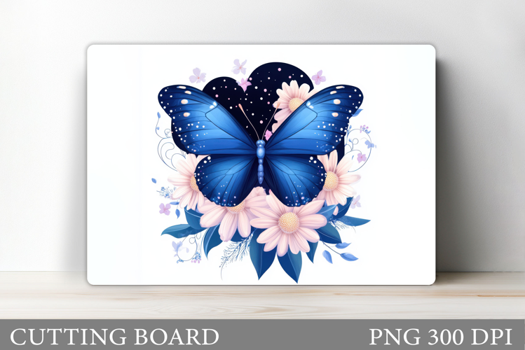 Butterfly Cutting Board Design. Butterfly Sublimation
