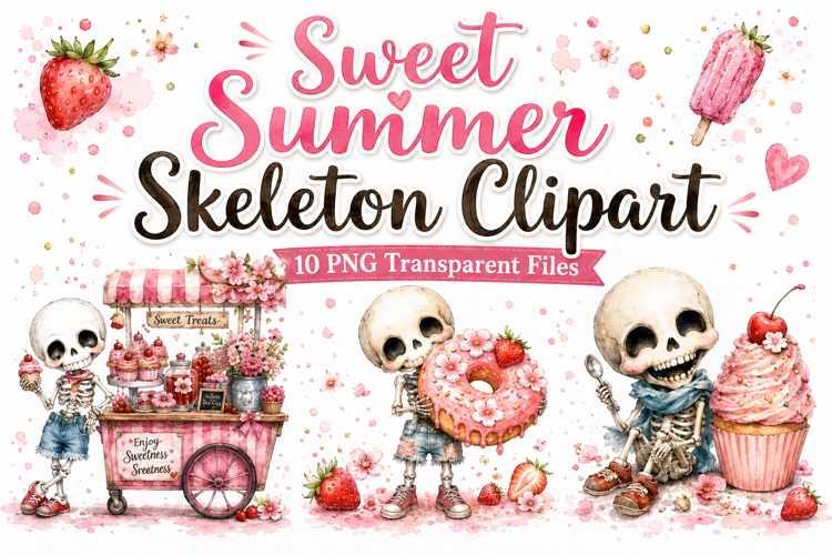 Summer Watercolor Clipart Image 17
