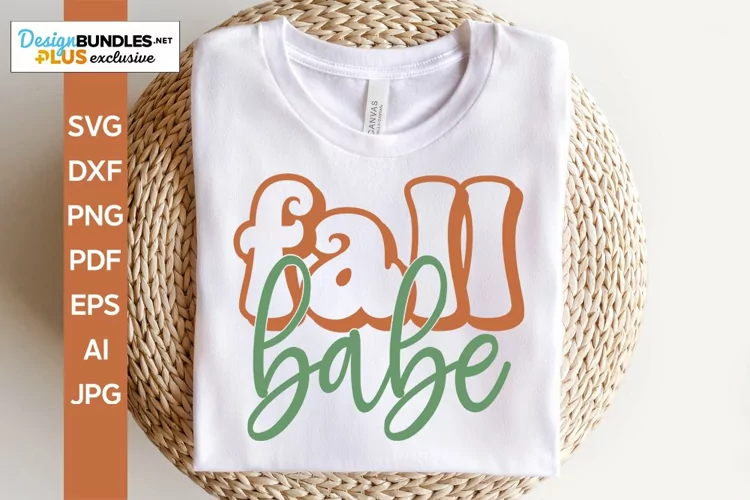 Fall Babe SVG | Fall Design