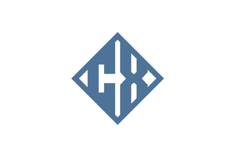 CX logo design. CX