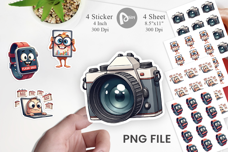 Cyber Monday Craze Sticker