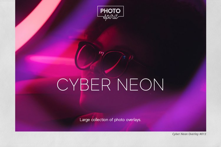 Cyber Neon Effect Overlays example image 1