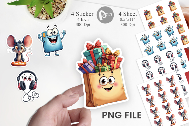 Cyber Sale Tech Sticker