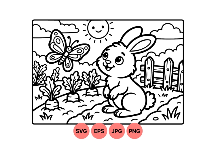 Bunny Clipart Image 12