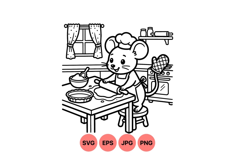 Cute Mouse Clipart