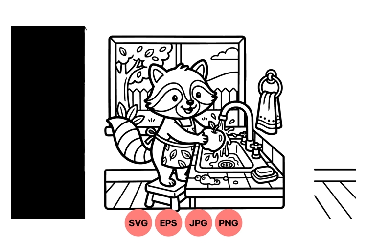 Hand Washing Clipart Image 23