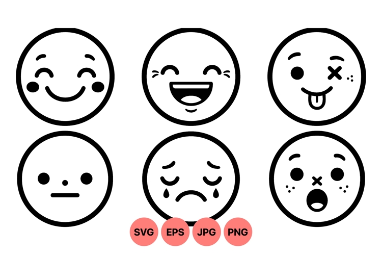 Smiley Faces Clipart Image 23